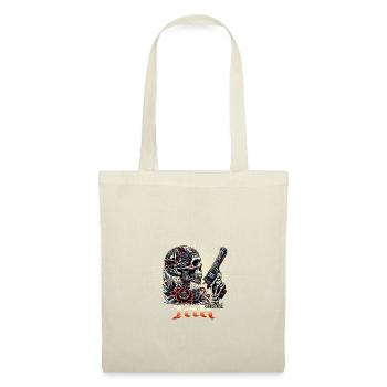 « Éternel rebelle : l’art de l’immortalité » - Sac en tissu - nature - Devant
