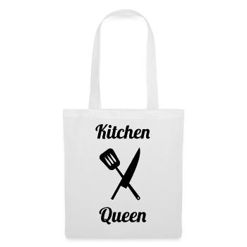 Kitchen Queen - Stoffbeutel - Weiß - Vorne