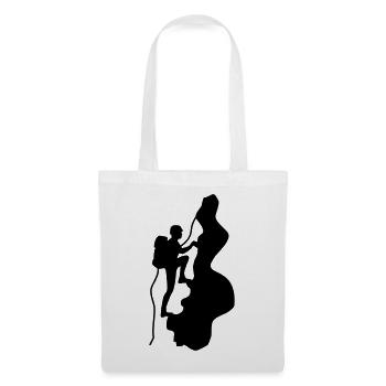 escalade - Sac en tissu - blanc - Devant