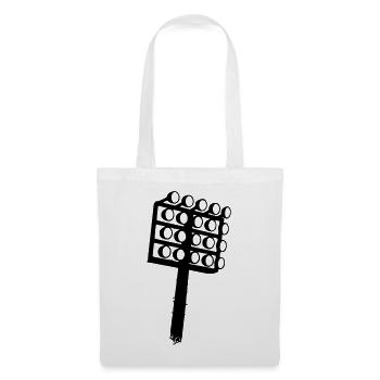 Stadium Floodlight Soccer Icon - Tote Bag - white - Front