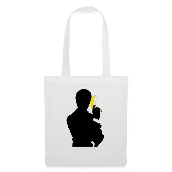 Agent BANANA - Sac en tissu - blanc - Devant