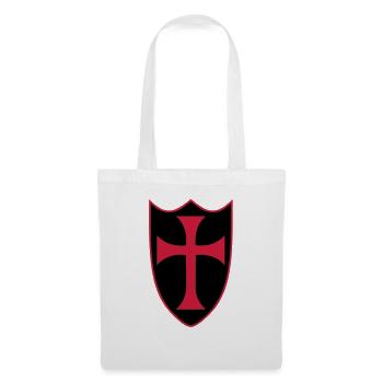 templar cross - Stoffbeutel - Weiß - Vorne