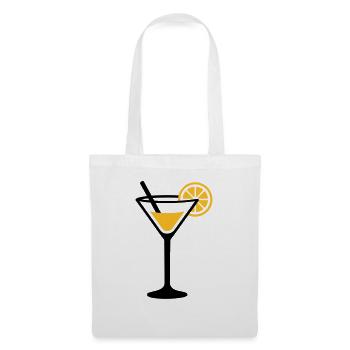 Cocktail - Stoffbeutel - Weiß - Vorne