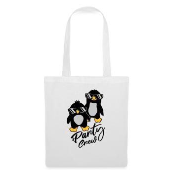 Amis de l’équipage de pingouin - Sac en tissu - blanc - Devant