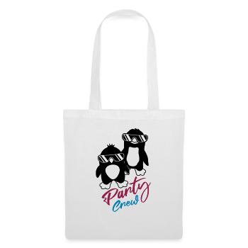 Penguin Friends Party Crew - Sac en tissu - blanc - Devant