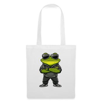 Frog Comic Cool - Tote Bag - white - Front