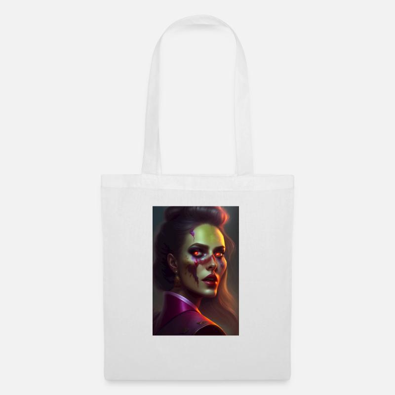 Zombie - Stoffbeutel - Weiß