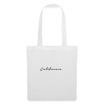 Californie - Sac en tissu - blanc - Devant