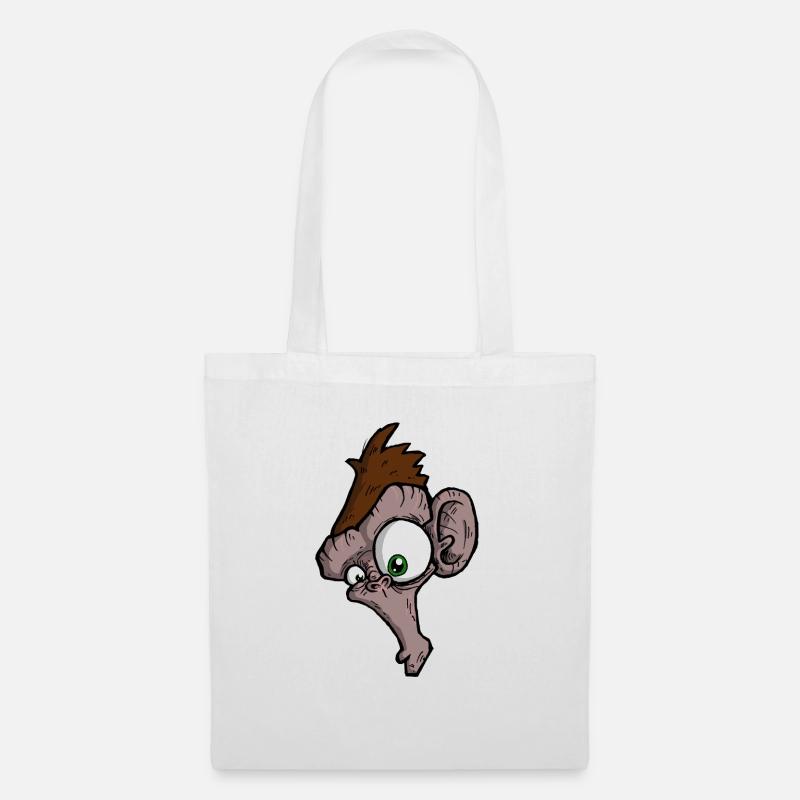 monkeyhead - Tote Bag - white