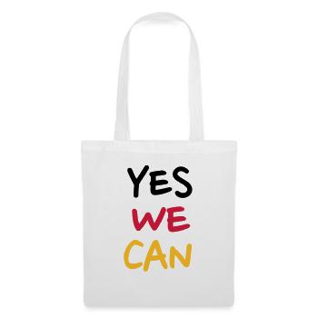 Yes we can - Sac en tissu - blanc - Devant