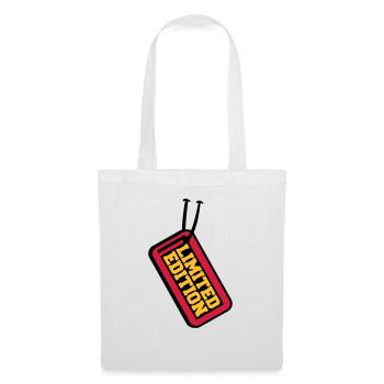 Limited Edition Price Tag Design - Sac en tissu - blanc - Devant