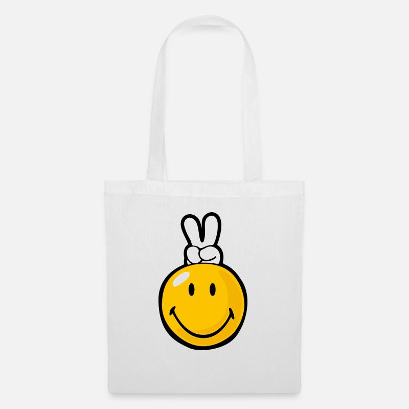 Bunny Ears - Stoffbeutel - Weiß