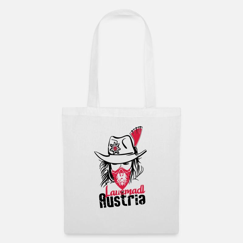 Lausmadl Austria - Tote Bag - white