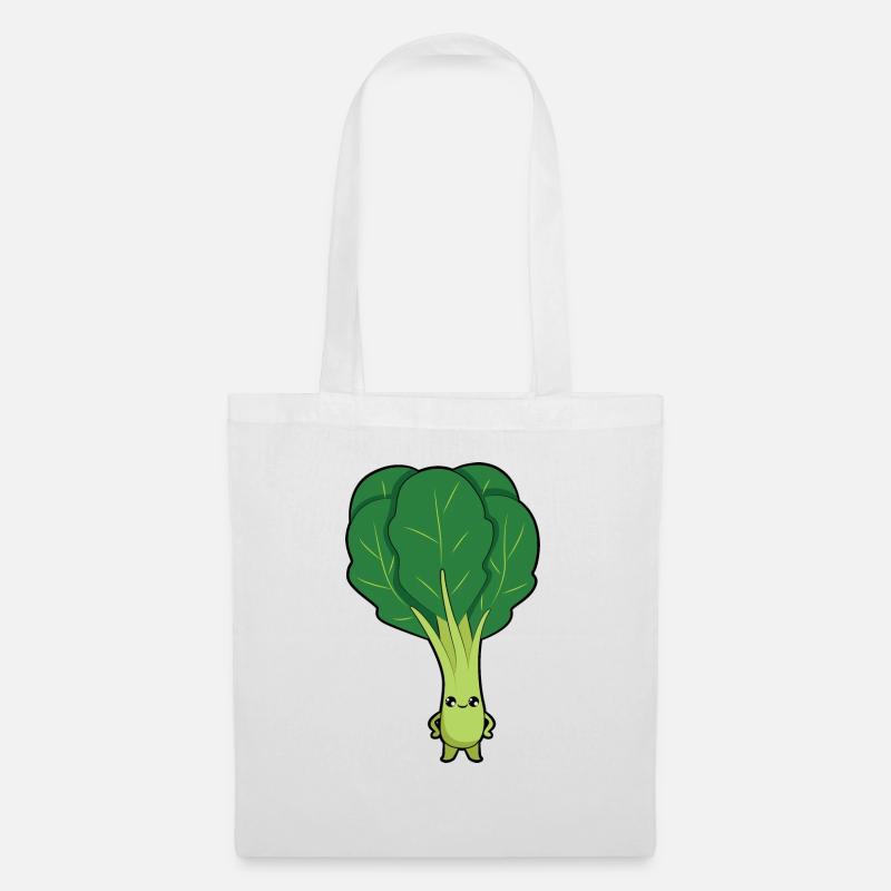 Les épinards - Sac en tissu - blanc