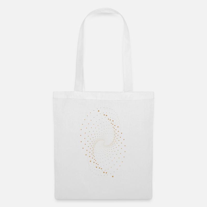 Abstract dot design - Tote Bag - white