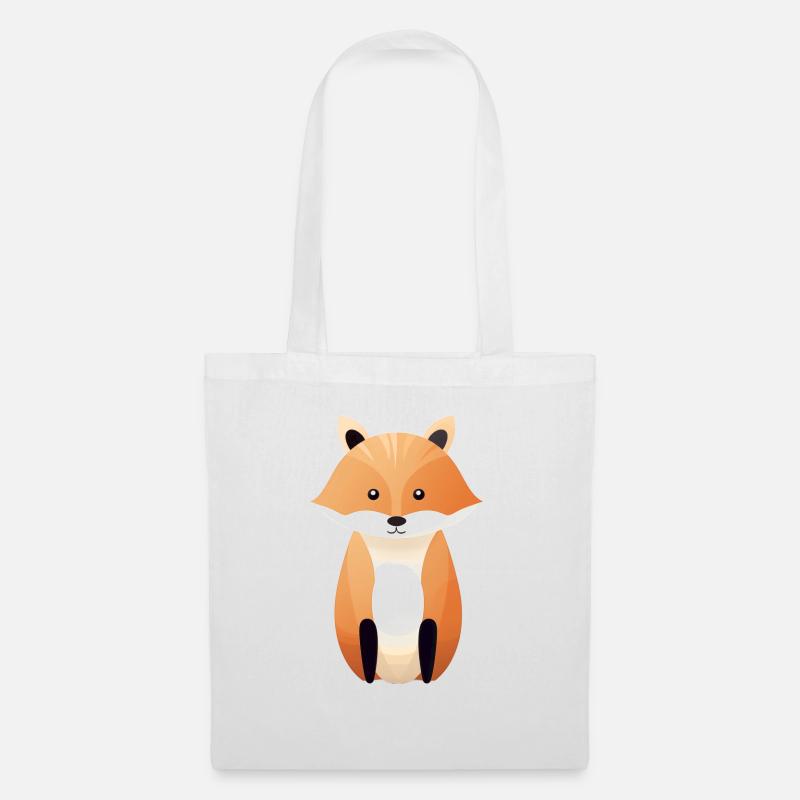 Cute Animal - Stoffbeutel - Weiß