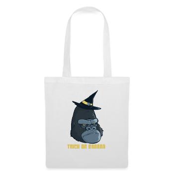 Halloween Gorilla 2 - Stoffbeutel - Weiß - Vorne