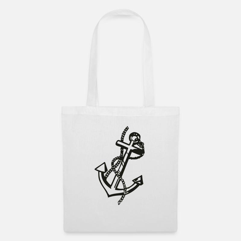 anchor - Tote Bag - white