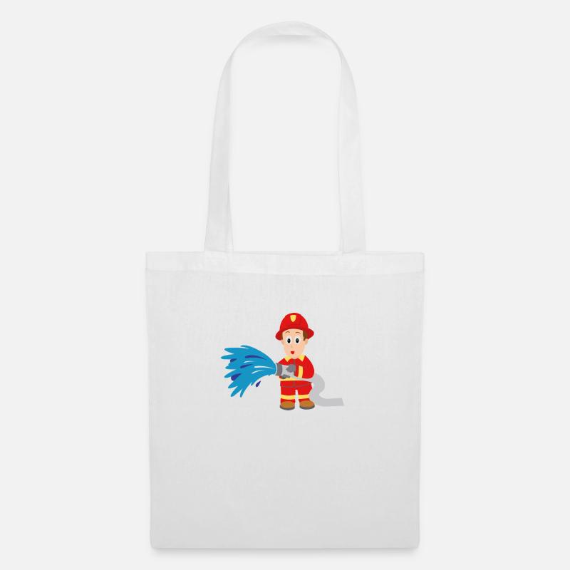 firefighter - Tote Bag - white