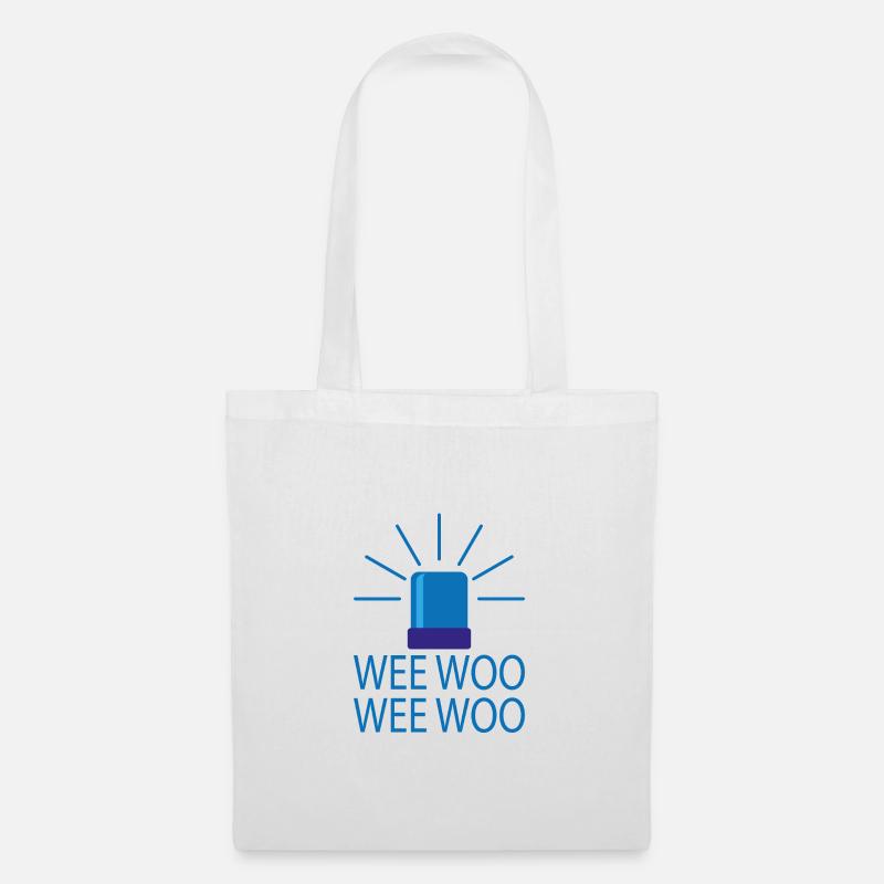 weewoo - Stoffbeutel - Weiß
