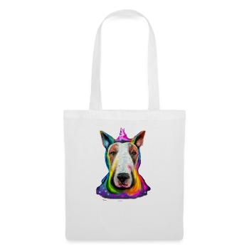 Bull Terrier Design in Color - Tote Bag - white - Front
