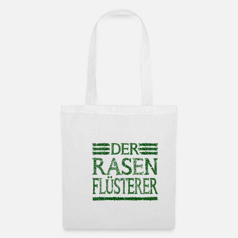 Rasenmäher Platzwart Mähen Der Rasen Flüsterer - Stoffbeutel - Weiß