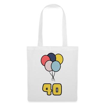 40. 40 YEARS. 40th ANNIVERSARY. 40 YEARS ANNIVERSARY. - Tote Bag - white - Front