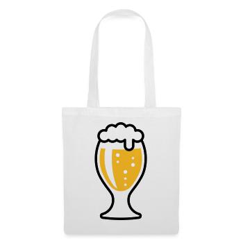 XSnice bulbeuse (2 couleurs) - Sac en tissu - blanc - Devant