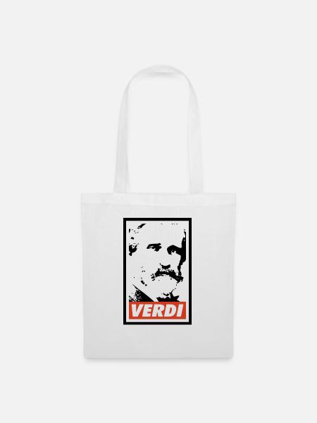 Verdi - Stoffbeutel - Weiß
