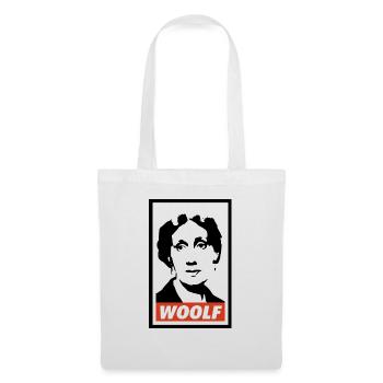 Virginia Woolf - Sac en tissu - blanc - Devant