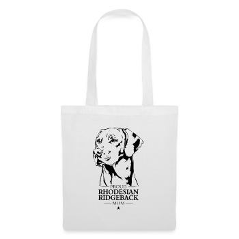 Rhodesian Ridgeback Maman Chien Chien Wilsigns - Sac en tissu - blanc - Devant