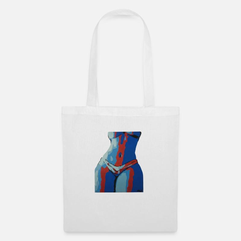 Silhouette - Tote Bag - white