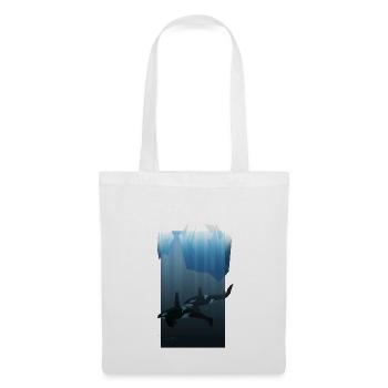 Orque - Sac en tissu - blanc - Devant