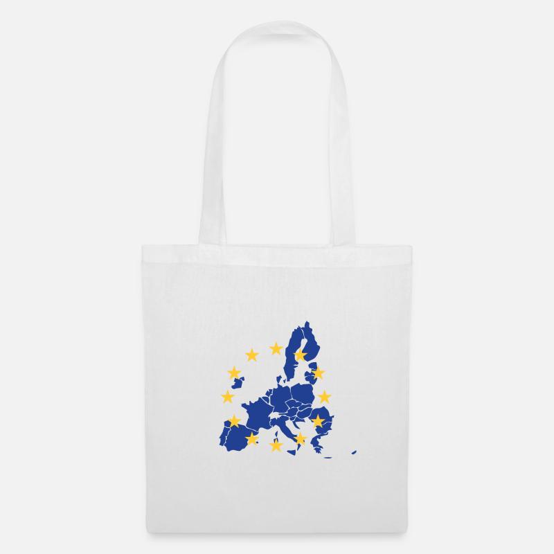 Europa - Stoffbeutel - Weiß