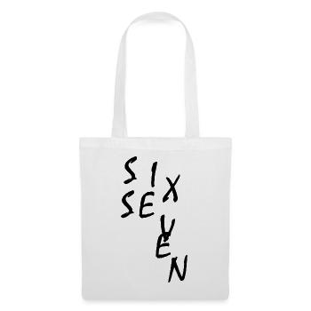 Six sept Meme 67 - Sac en tissu - blanc - Devant