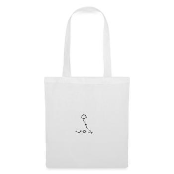 Zodiac Poissons noir - Sac en tissu - blanc - Devant
