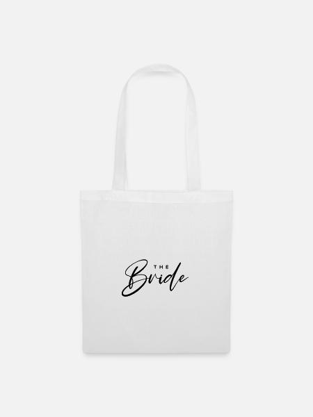 Die Braut - Stoffbeutel - Weiß