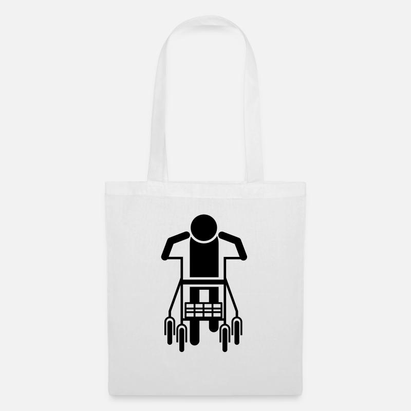 Rollator - Stoffbeutel - Weiß