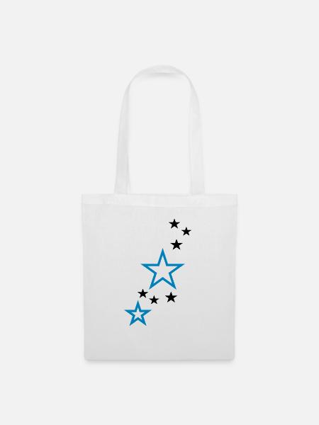 Stars - Stoffbeutel - Weiß