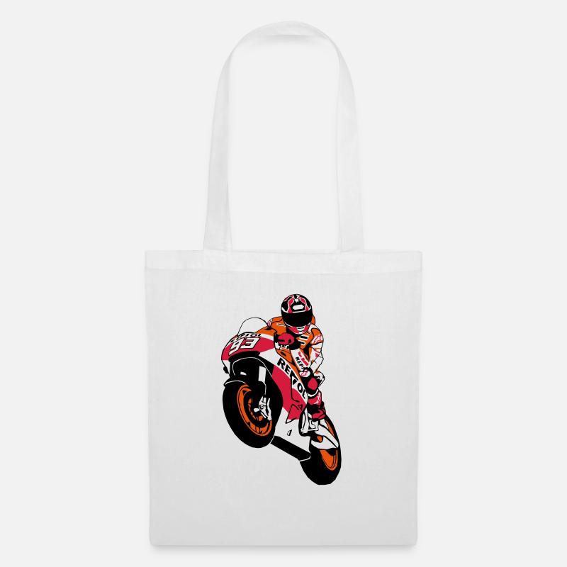 MotoGP - motorrad - Sac en tissu - blanc