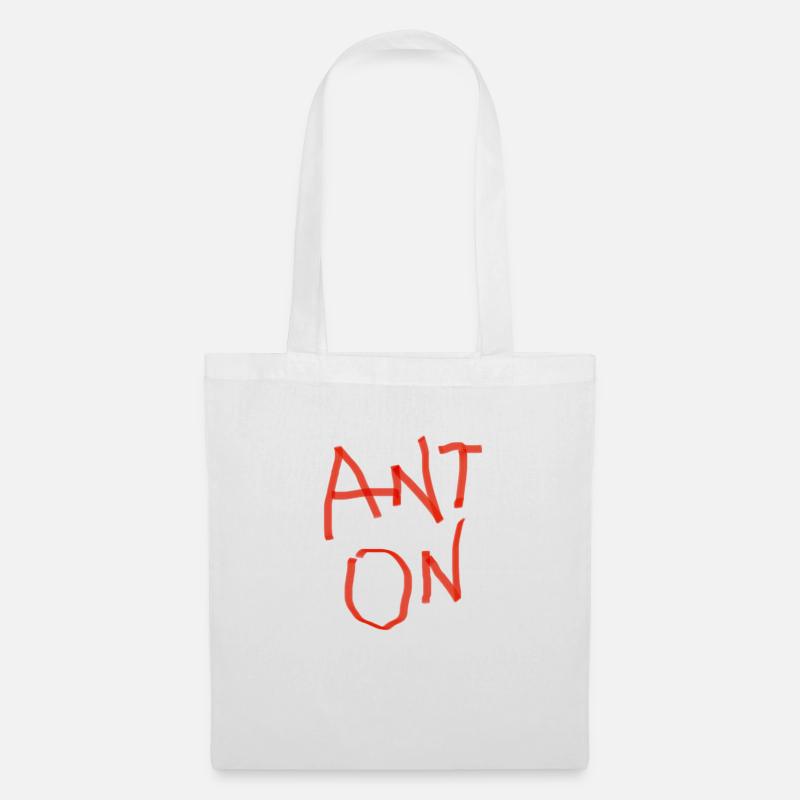 Anton - Stoffbeutel - Weiß