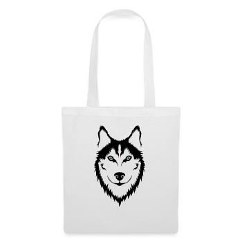 rauque - Sac en tissu - blanc - Devant