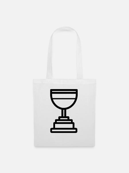 Trophäe - Stoffbeutel - Weiß