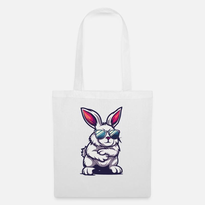 Bunny Comic Cool - Tote Bag - white