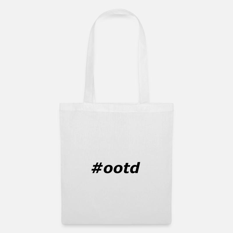 #ootd - Stoffbeutel - Weiß
