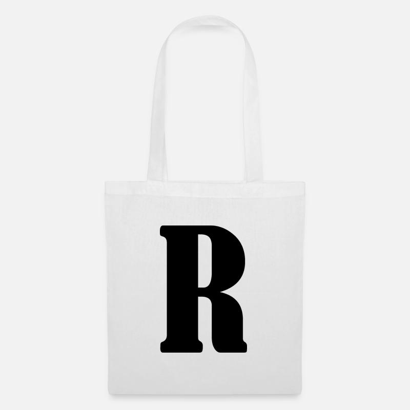 R - Stoffbeutel - Weiß