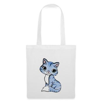 Cat kitten puss litter cat animal - Tote Bag - white - Front