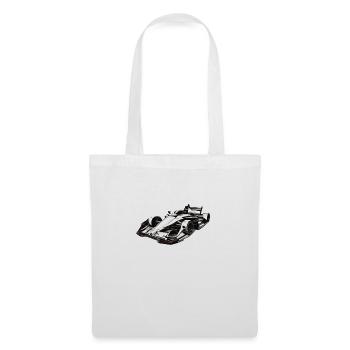 Motorsport Formel Design - Stoffbeutel - Weiß - Vorne