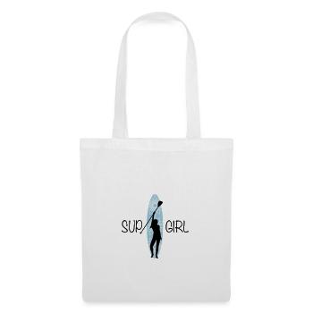 SUP Girl Stand Up Paddling - Sac en tissu - blanc - Devant
