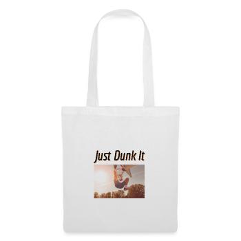 Basket-ball - Sac en tissu - blanc - Devant